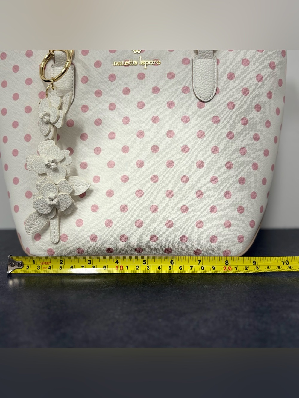 Nanette Lepore Marianna Crossbody Polka Dots Bag - Picture 7 of 7